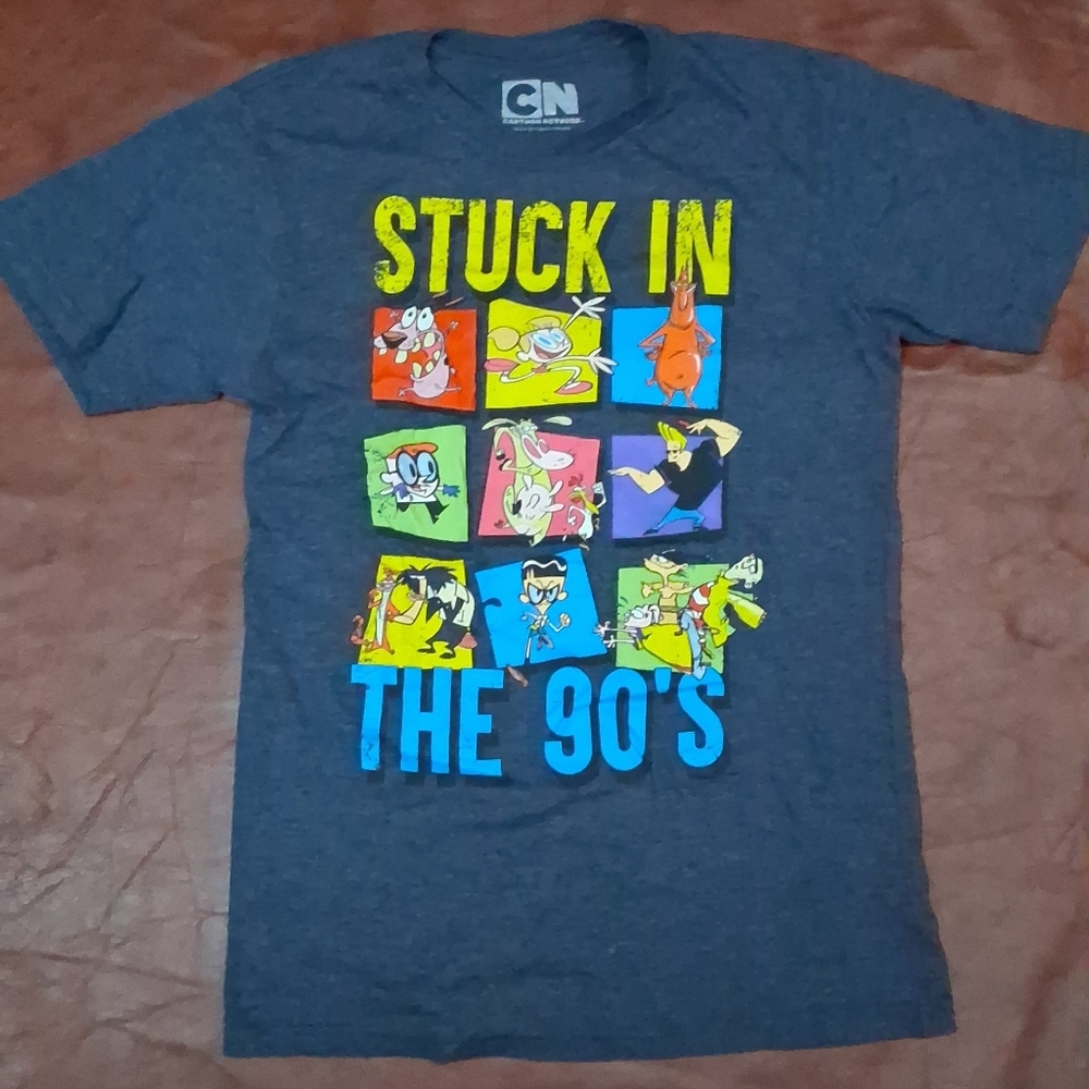 Vintage Cartoon Network 90's Cartoons Design T-shirt